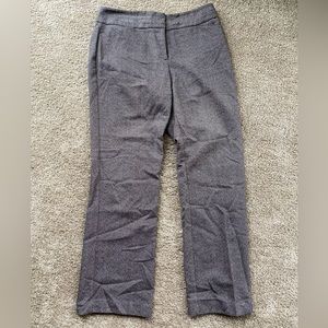 LOFT brown and white trousers